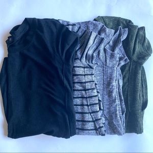 Mossimo Bundle Long Tunic T shirts w Open Sides